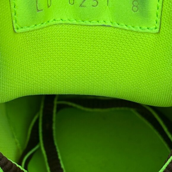 Louis Vuitton Brown & Green Monogram Trainers - Picture 8 of 8